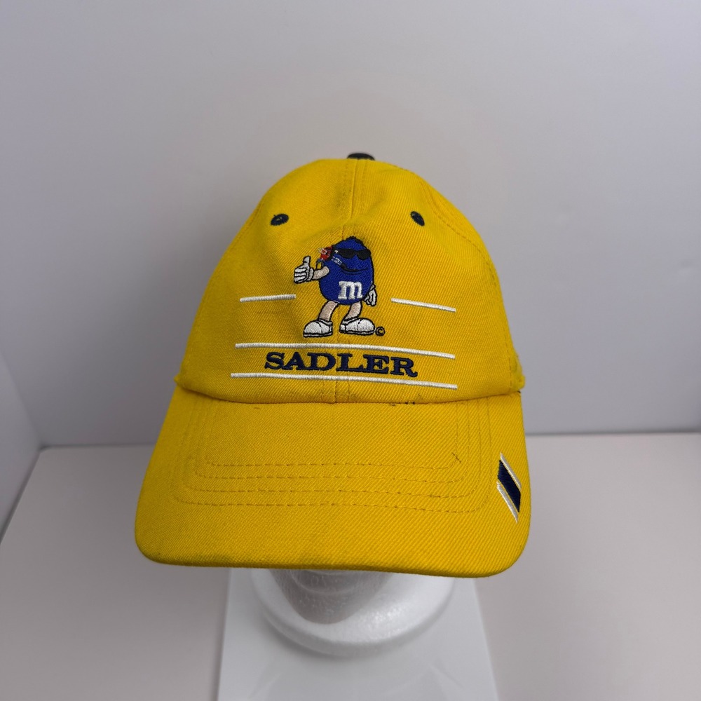 Chase Authentics Elliott Sadler NASCAR Racing Hat Yellow Acrylic Wool Blend